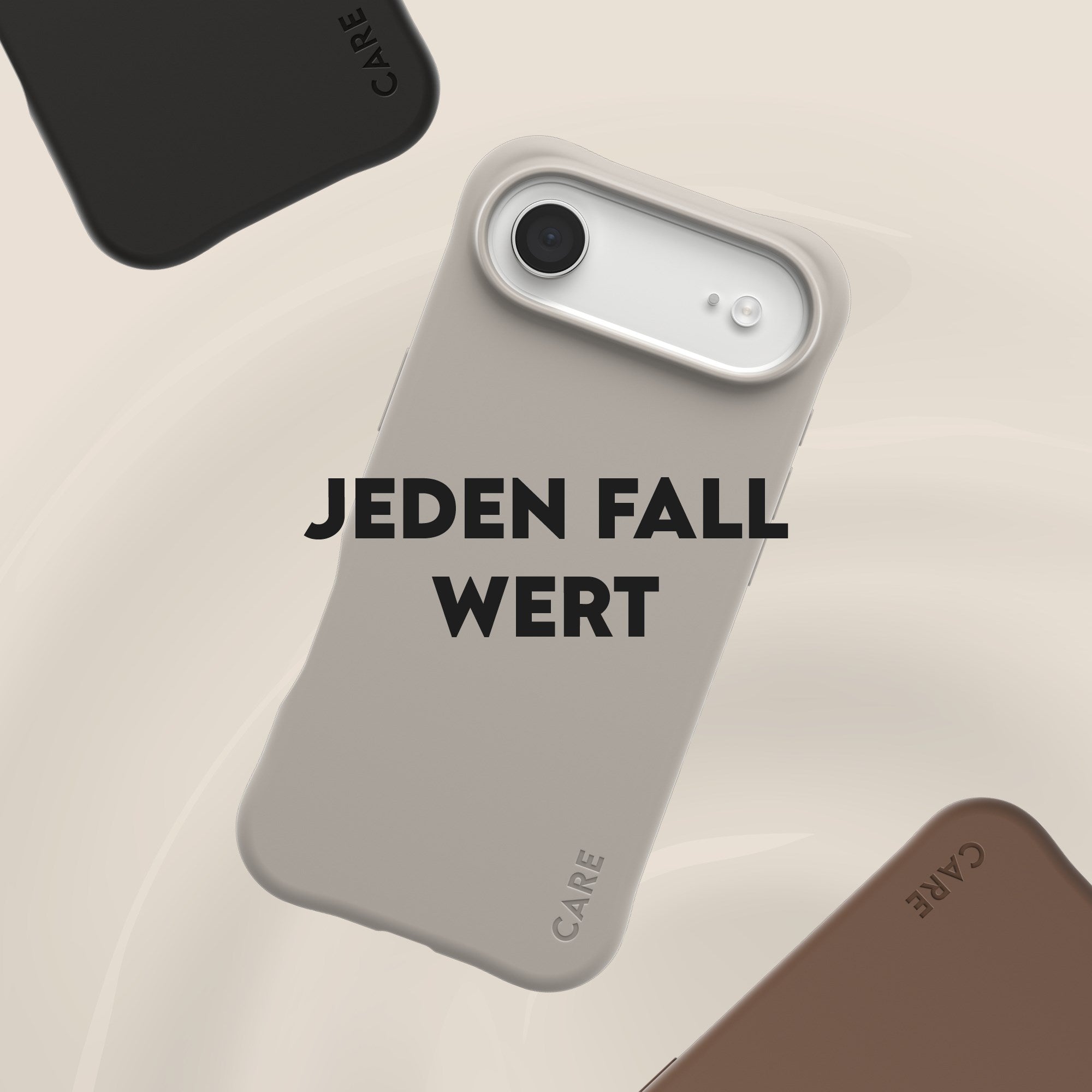 CARE™ by PanzerGlass® Samba Case Vanilla m. MagSafe iPhone Air